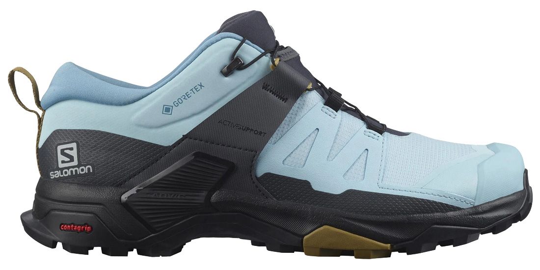 Salomon X Ultra 4 GTX Damen Wanderschuh crystal blue/black/cumin Produktbild 0