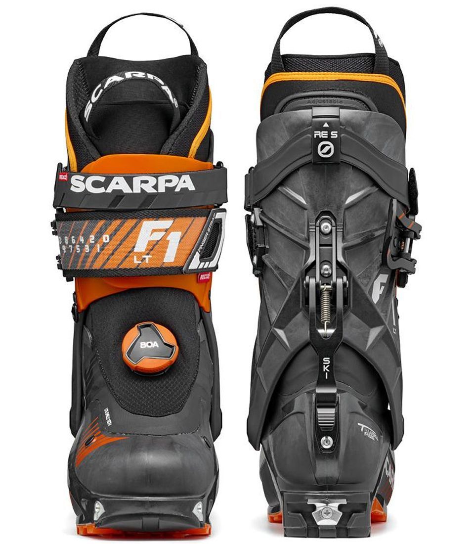 Scarpa F1 LT Carbon 24/25 Herren Skitourenschuh carbon/orange Produktbild 3