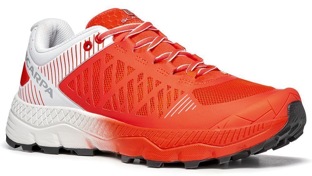 Scarpa Spin Ultra Wmn Damen Trailrunningschuh bright red/white Produktbild 0