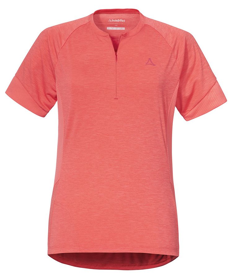 Schöffel Shirt Auvergne L Damen Bikeshirt georgia peach Produktbild 0