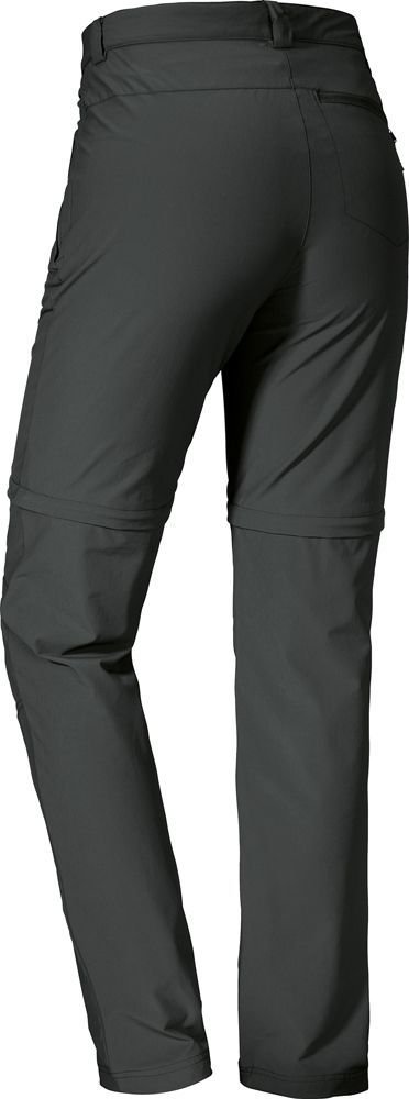 Schöffel Ascona Zip Off Women Pants Berghose asphalt Kurzgröße Produktbild 1