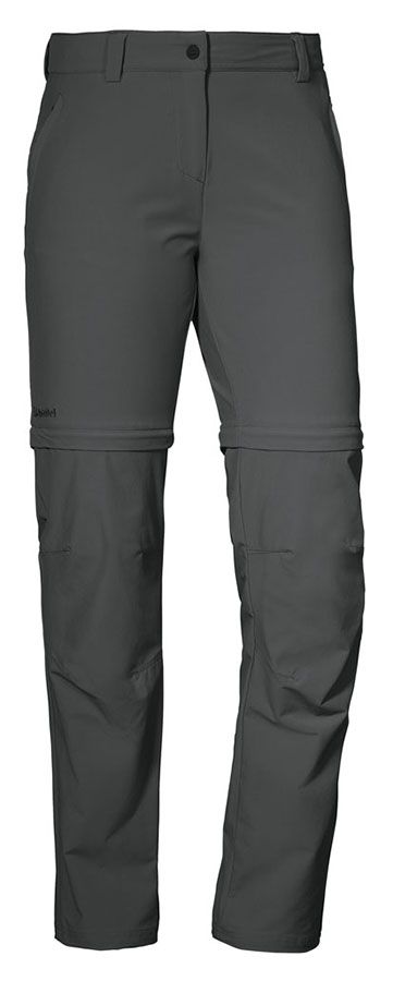 Schöffel Pants Ascona Zip Off Damen Outdoorhose asphalt Produktbild 0