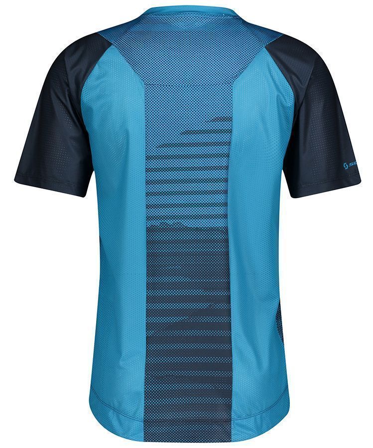 Scott Trail Vertic Zip Shirt Herren Kurzarmtrikot midnight blue/atlantic blue Produktbild 1