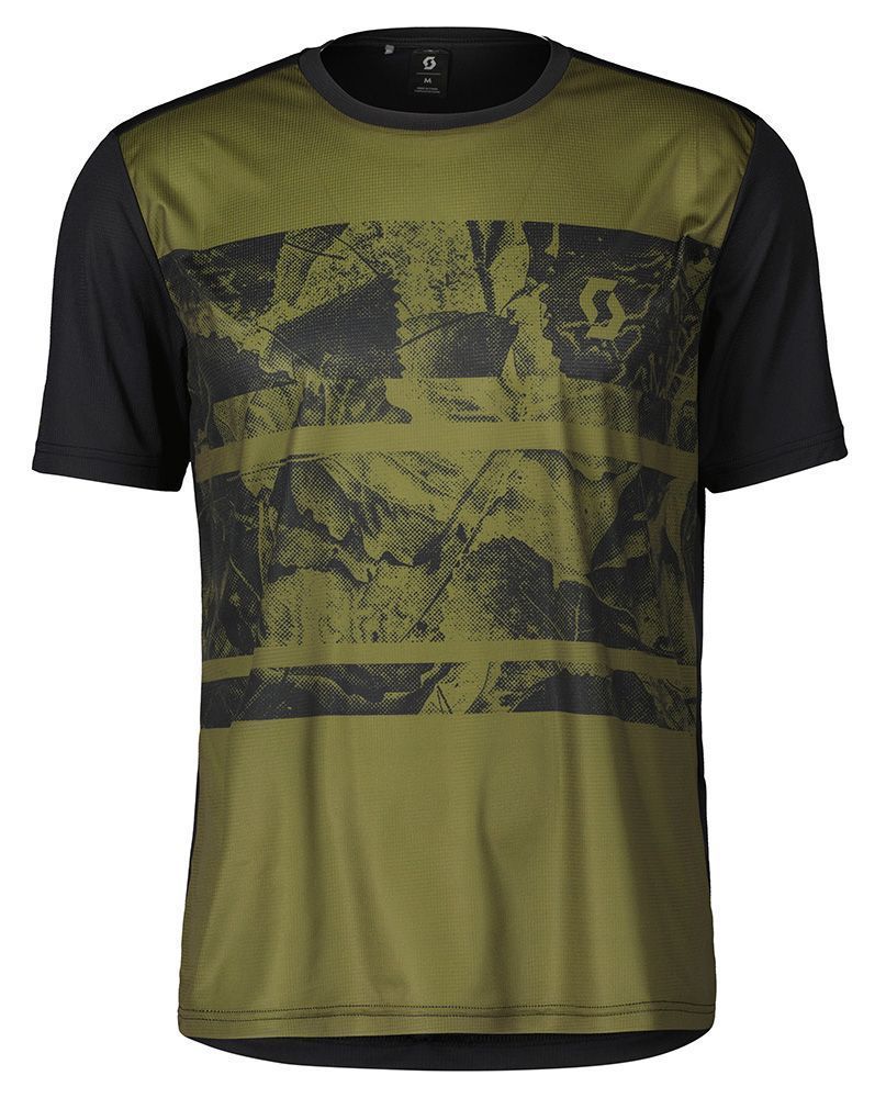 Scott Trail Flow Herren Bike Kurzarmtrikot fir green/black Produktbild 0