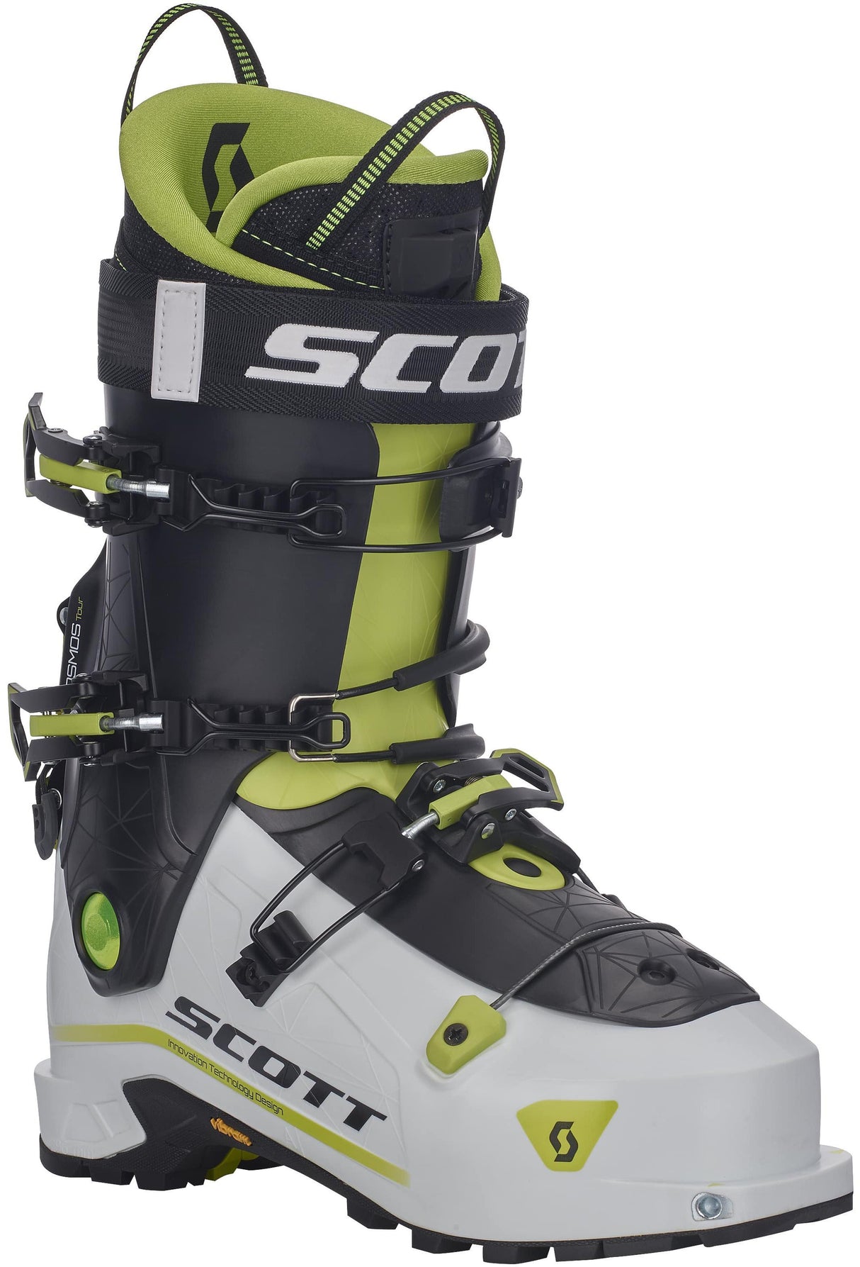 Scott Cosmos Tour Herren Skitourenschuh white/yellow Produktbild 1