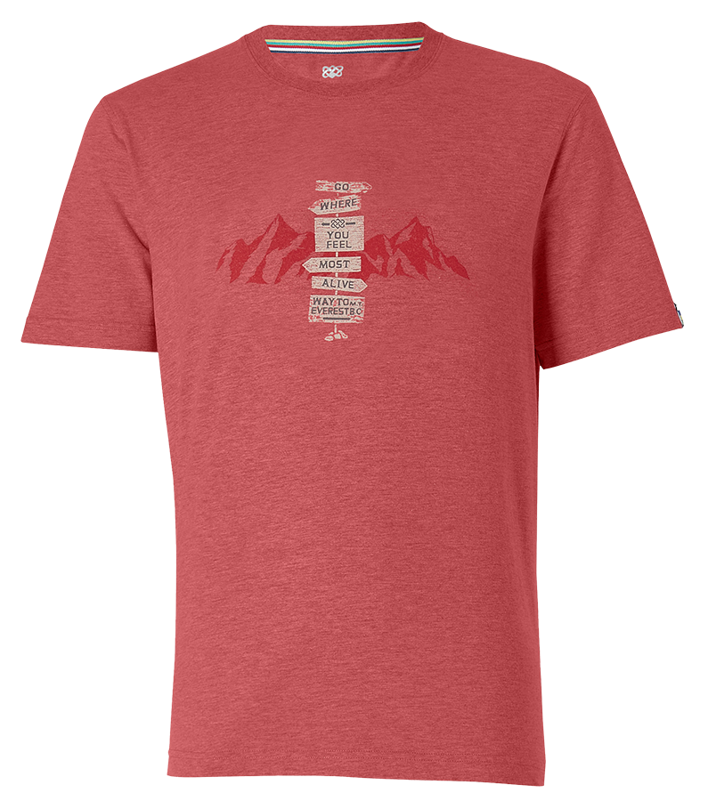 Sherpa Babu Tee Herren T-Shirt desert sand directions Produktbild 0