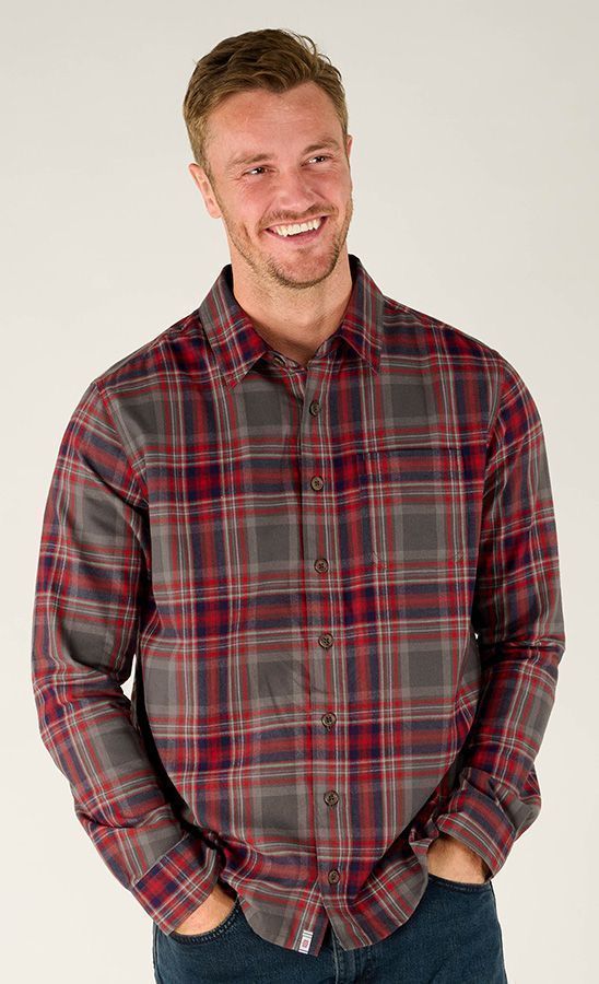 Sherpa Rudra Shirt Herren Langarmhemd kharani plaid Produktbild 1
