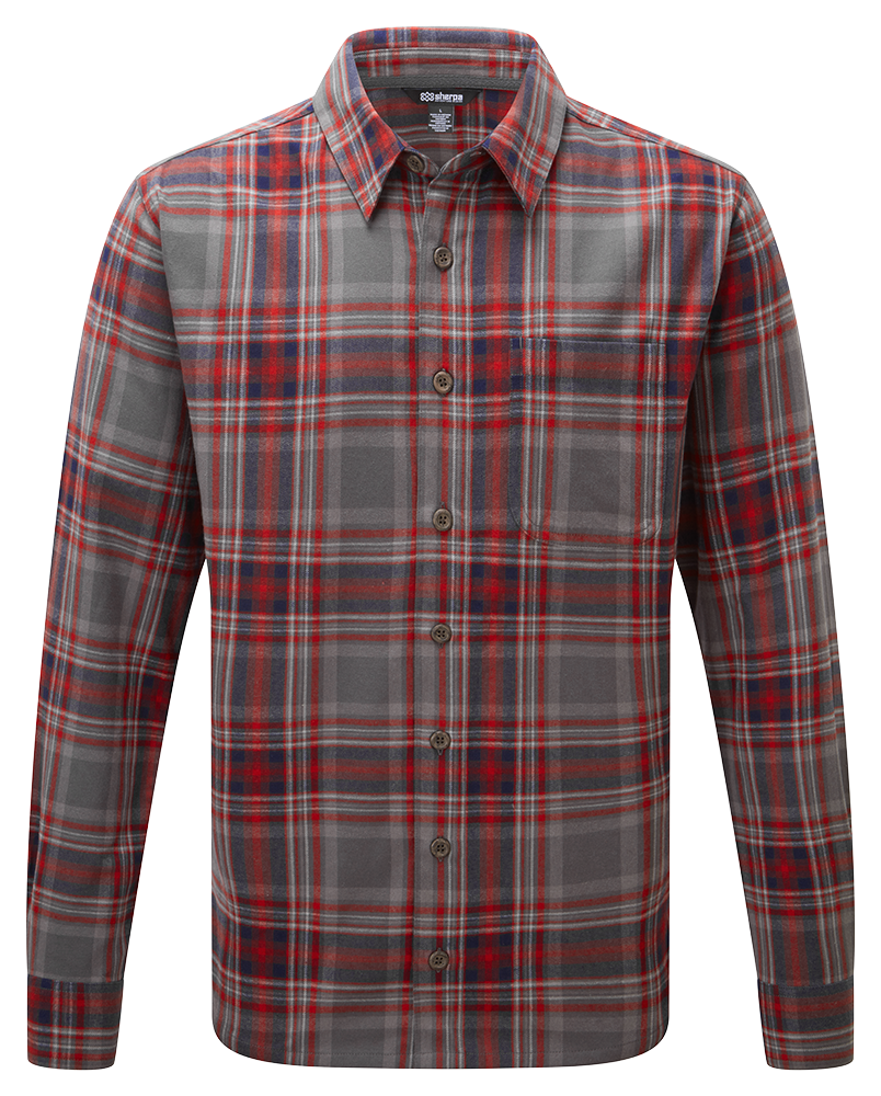 Sherpa Rudra Shirt Herren Langarmhemd kharani plaid Produktbild 0