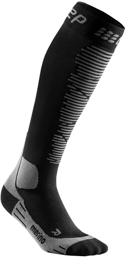 CEP Ski Merino Compression Socks Damen Skisocken black/anthracite Produktbild 0