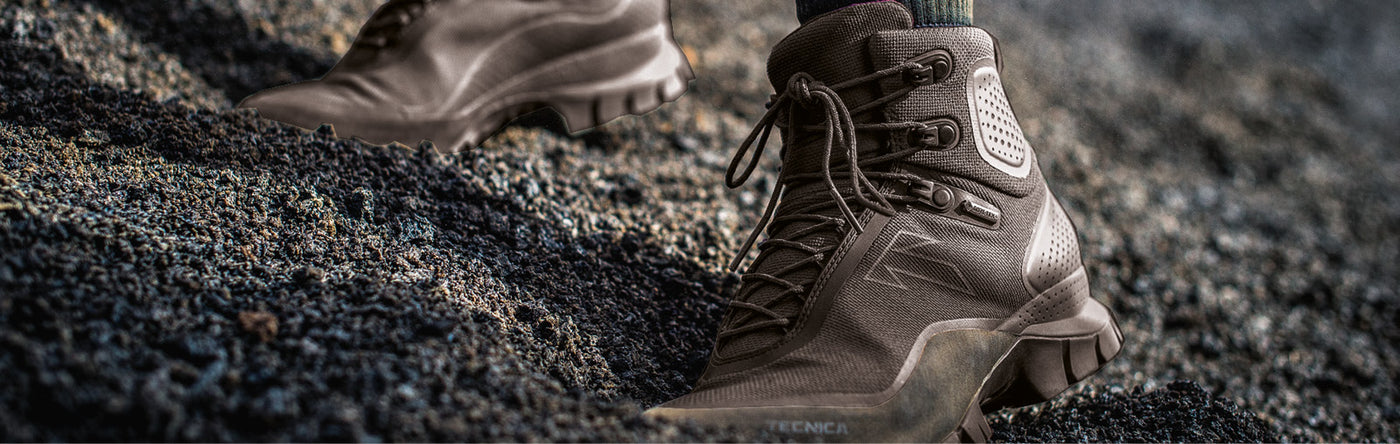 Abbildung von Bergschuhen