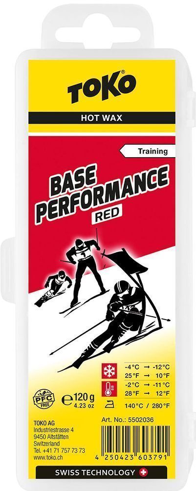 Toko Base Performance Hot Wax Skiwachs red Produktbild 0