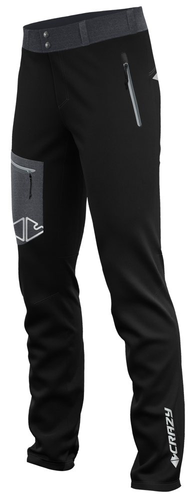 Crazy Idea Pant Resolution Herren Skitourenhose black Produktbild 1