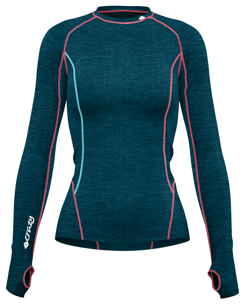 Crazy Idea Pull Allure Damen Langarmshirt frozen Produktbild 1