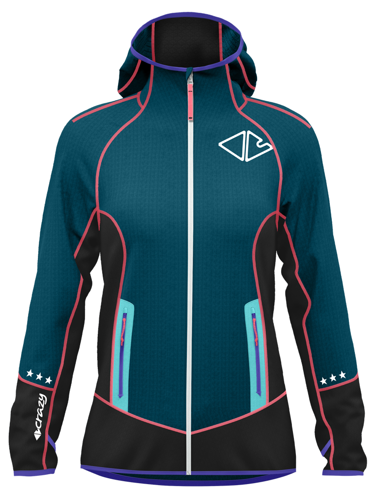 Crazy Idea Pull Next Damen Midlayer frozen Produktbild 0