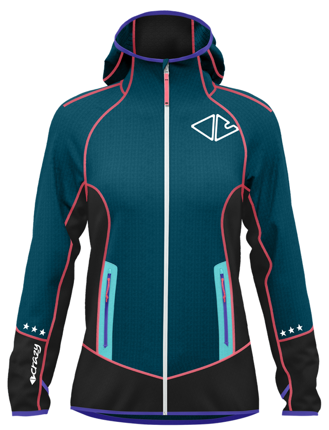 Crazy Idea Pull Next Damen Midlayer frozen Produktbild 0