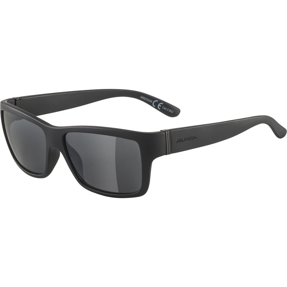 Alpina Kacey Herren Sonnenbrille all black matt Produktbild 0