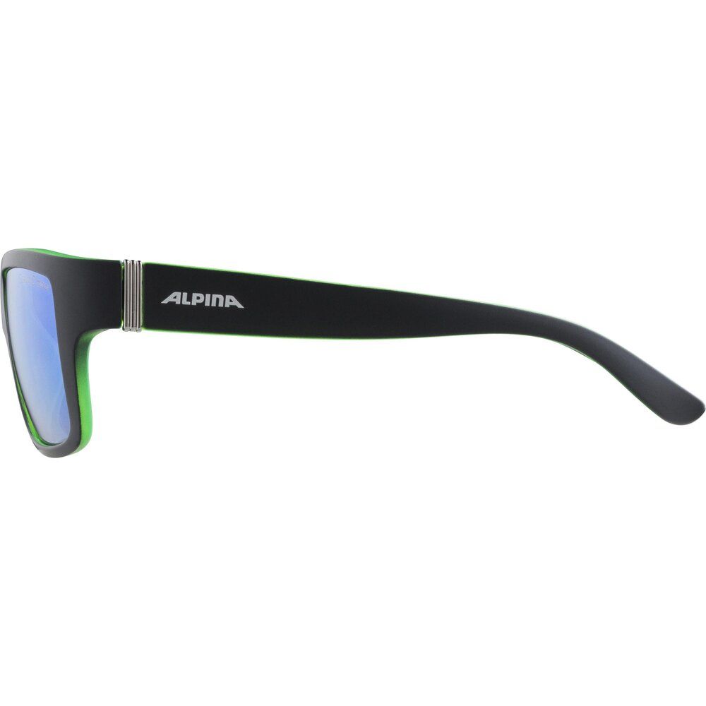 Alpina Kacey Herren Sonnenbrille black green matt Produktbild 2