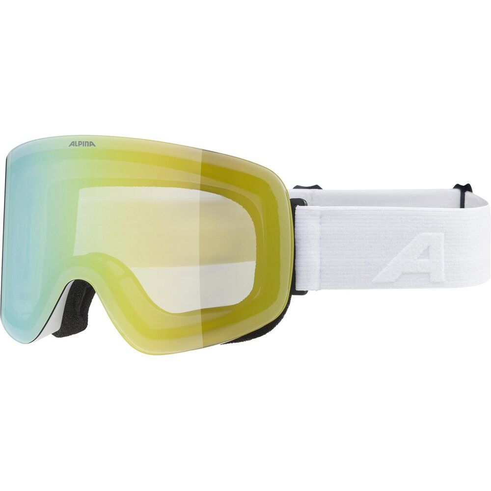 Alpina Penken Herren Skibrille white matt Produktbild 0