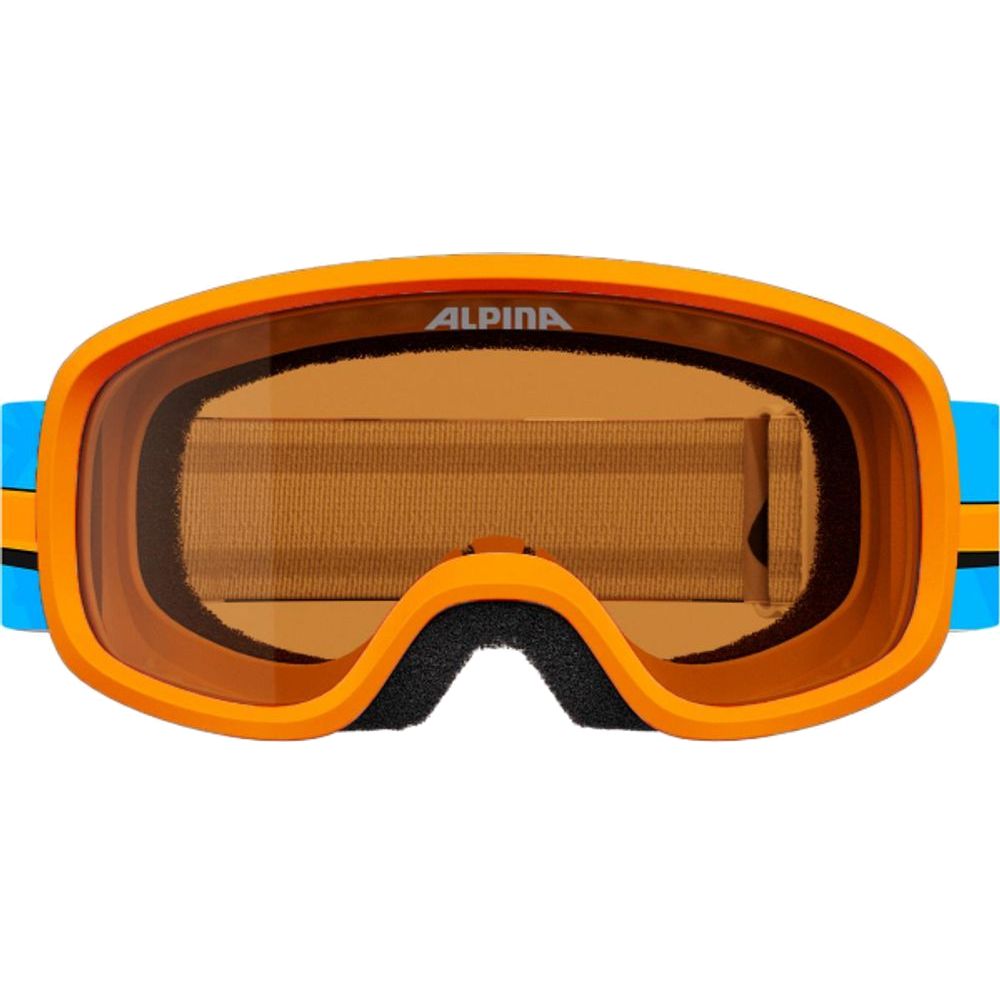 Alpina Piney 20 Kinder Skibrille orange-blue-matt Produktbild 1