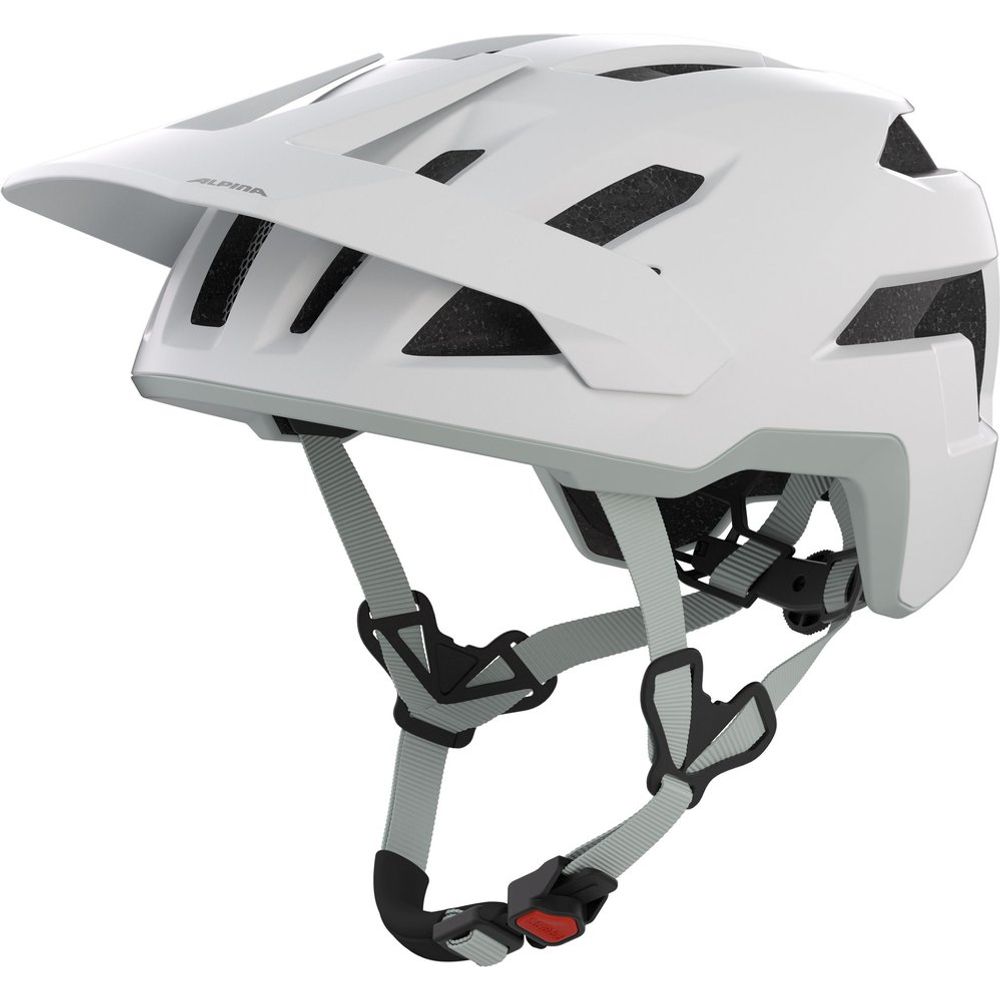 Alpina Taunus Fahrradhelm white-smoke-grey-matt Produktbild 0