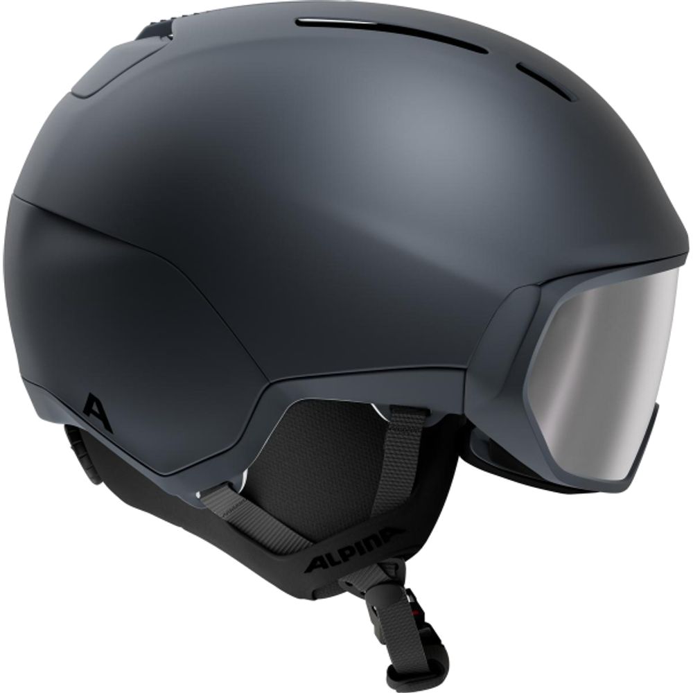 Alpina Vizzard Q-Lite Skihelm midnight-grey-matt Produktbild 3