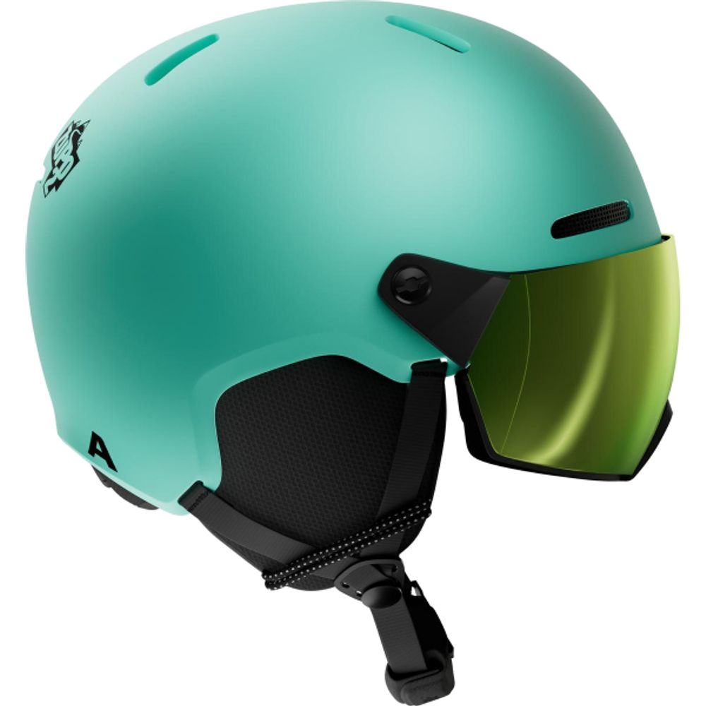 Alpina Zupo 2 Visor Q-Lite Skihelm smoke-turqouise Produktbild 3
