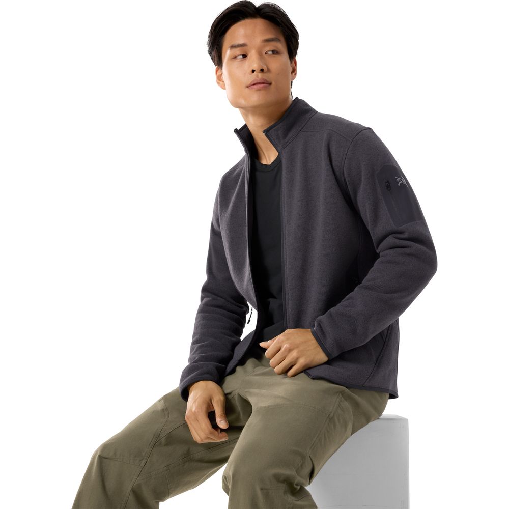 Arcteryx Covert Herren Fleecejacke black hea Produktbild 4