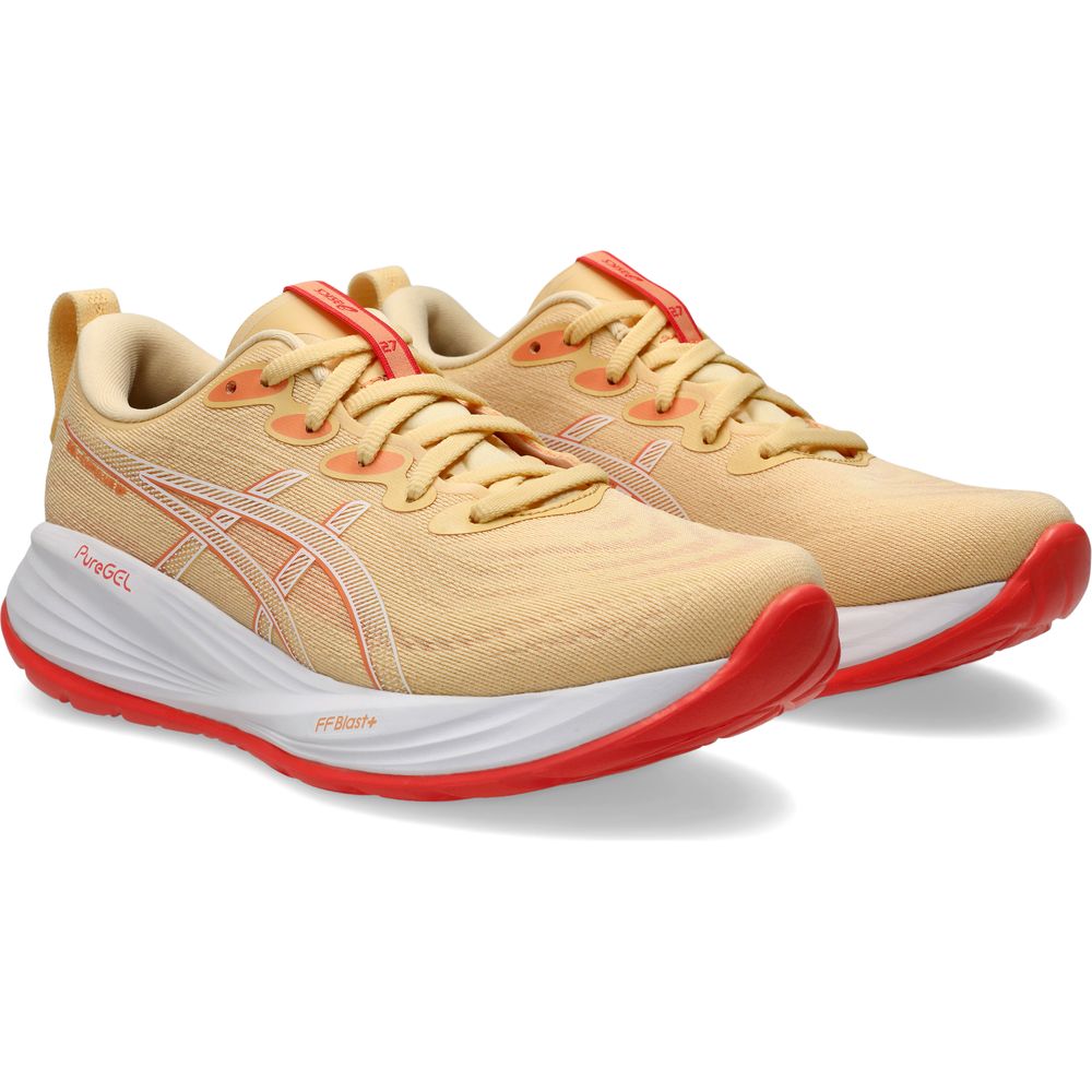 Asics Gel-cumulus 27 Damen Laufschuh light orange mojave Produktbild 4