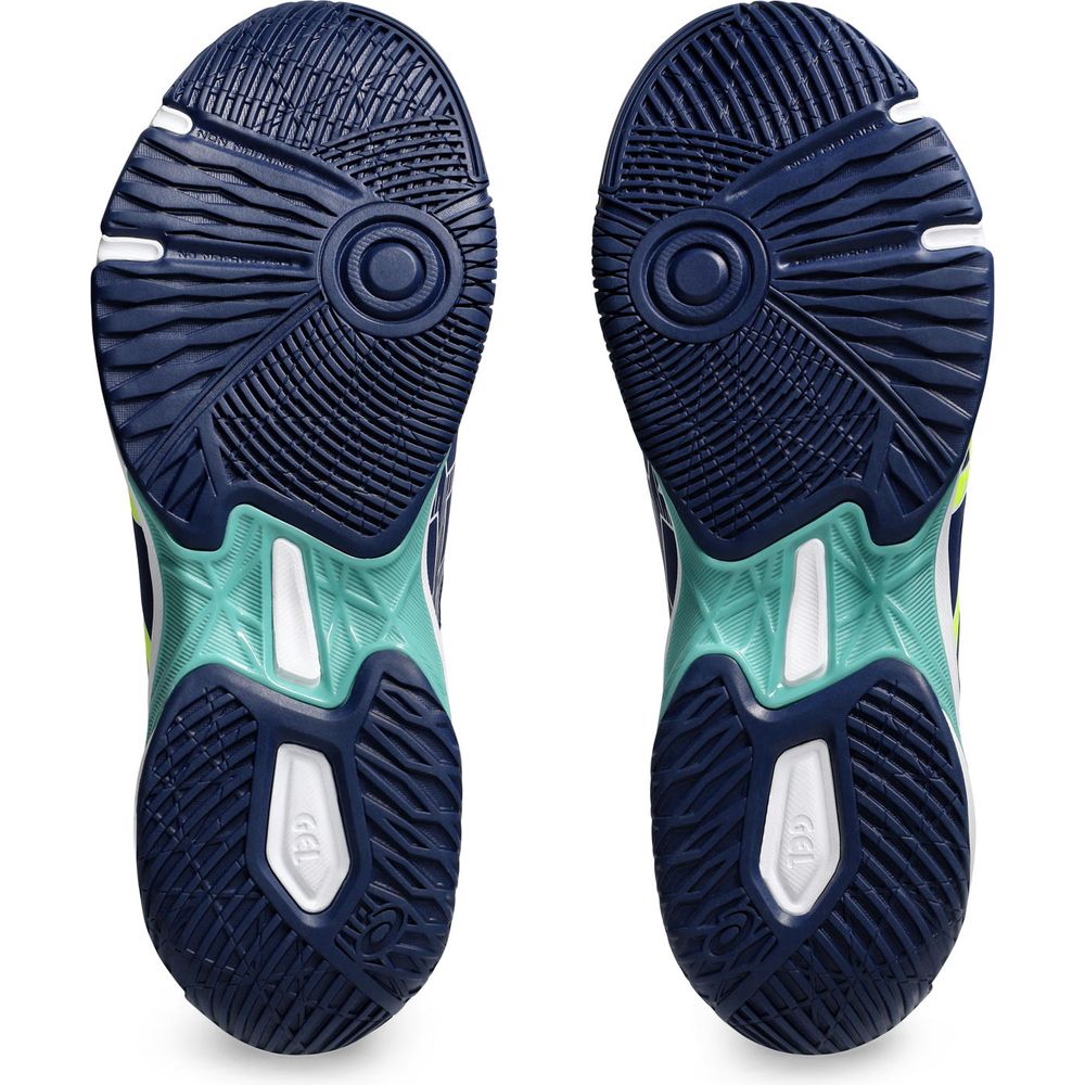 Asics Gel-flare blue expanse Herren Laufschuh safety yellow Produktbild 1