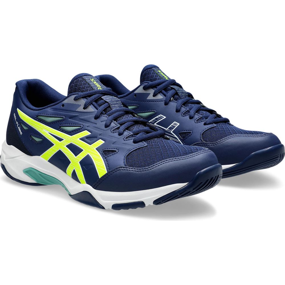 Asics Gel-flare blue expanse Herren Laufschuh safety yellow Produktbild 5
