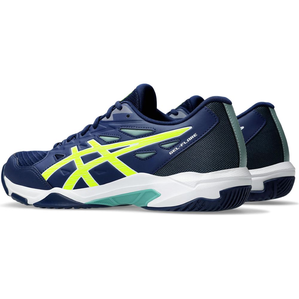Asics Gel-flare blue expanse Herren Laufschuh safety yellow Produktbild 6
