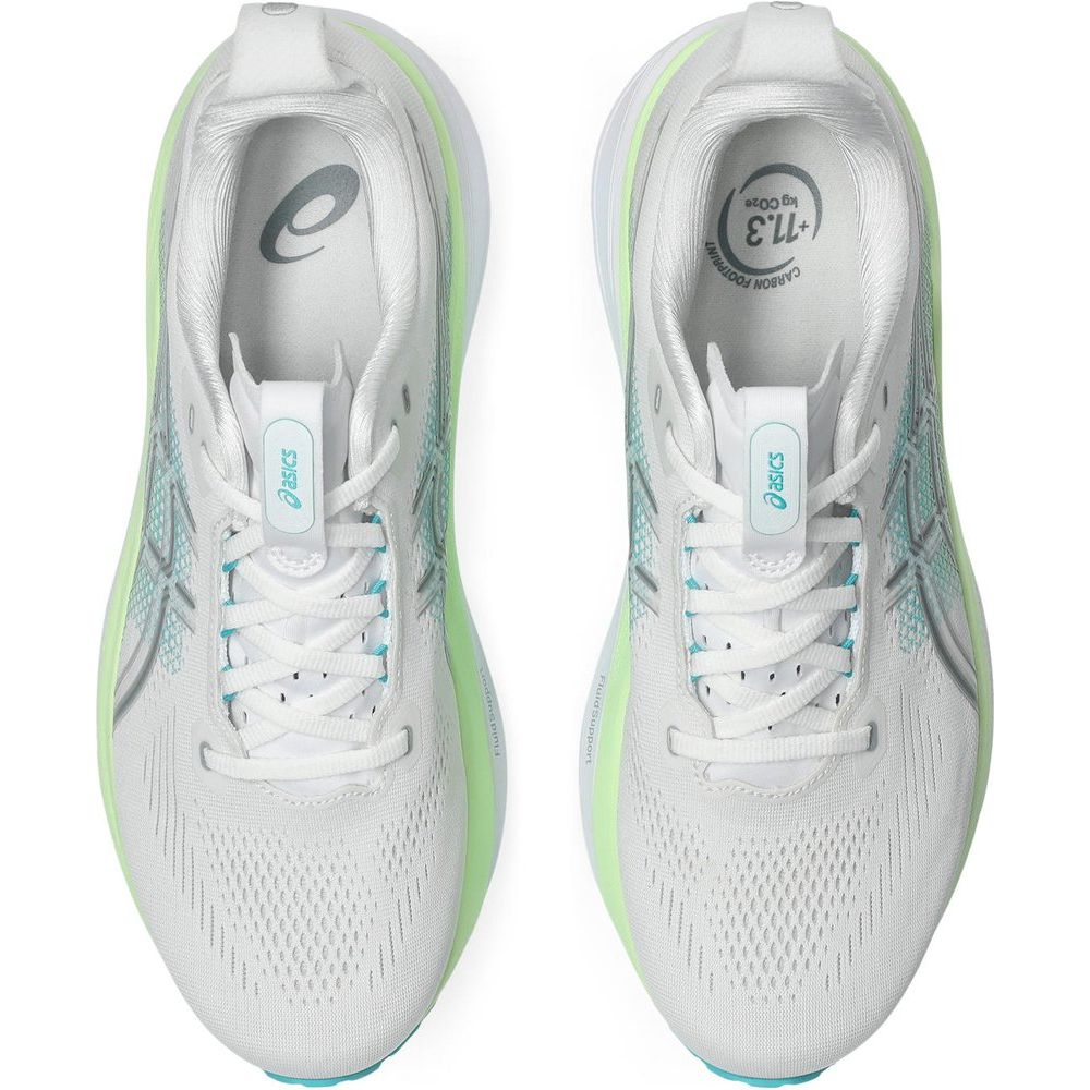 Asics Gel-Kayano 33 Herren Laufschuh white-energy-aqua Produktbild 2