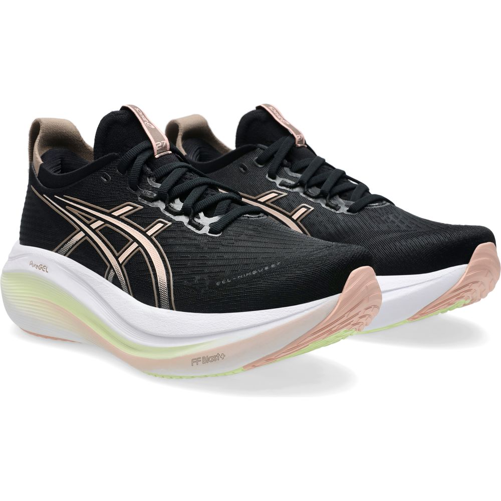 Asics Gel-nimbus 27 Damen Laufschuh black breeze Produktbild 4