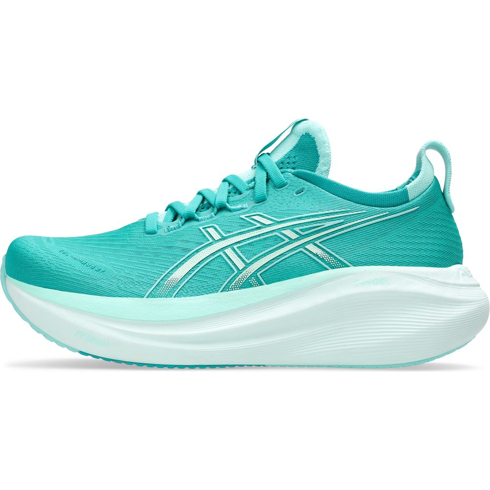 Asics Gel-nimbus 27 Damen Laufschuh wave teal illuminate mint Produktbild 2