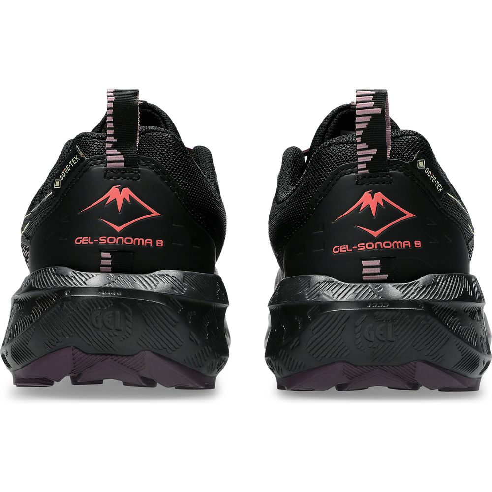 Asics Gel-Sonoma 8 GTX Damen Trailrunningschuh black-dark-aubergine Produktbild 1