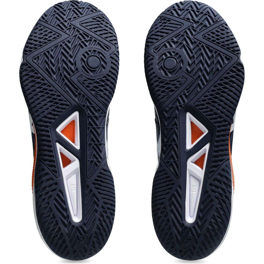 Asics Gel-tactic 12 Herren Laufschuh midnight white Produktbild 1