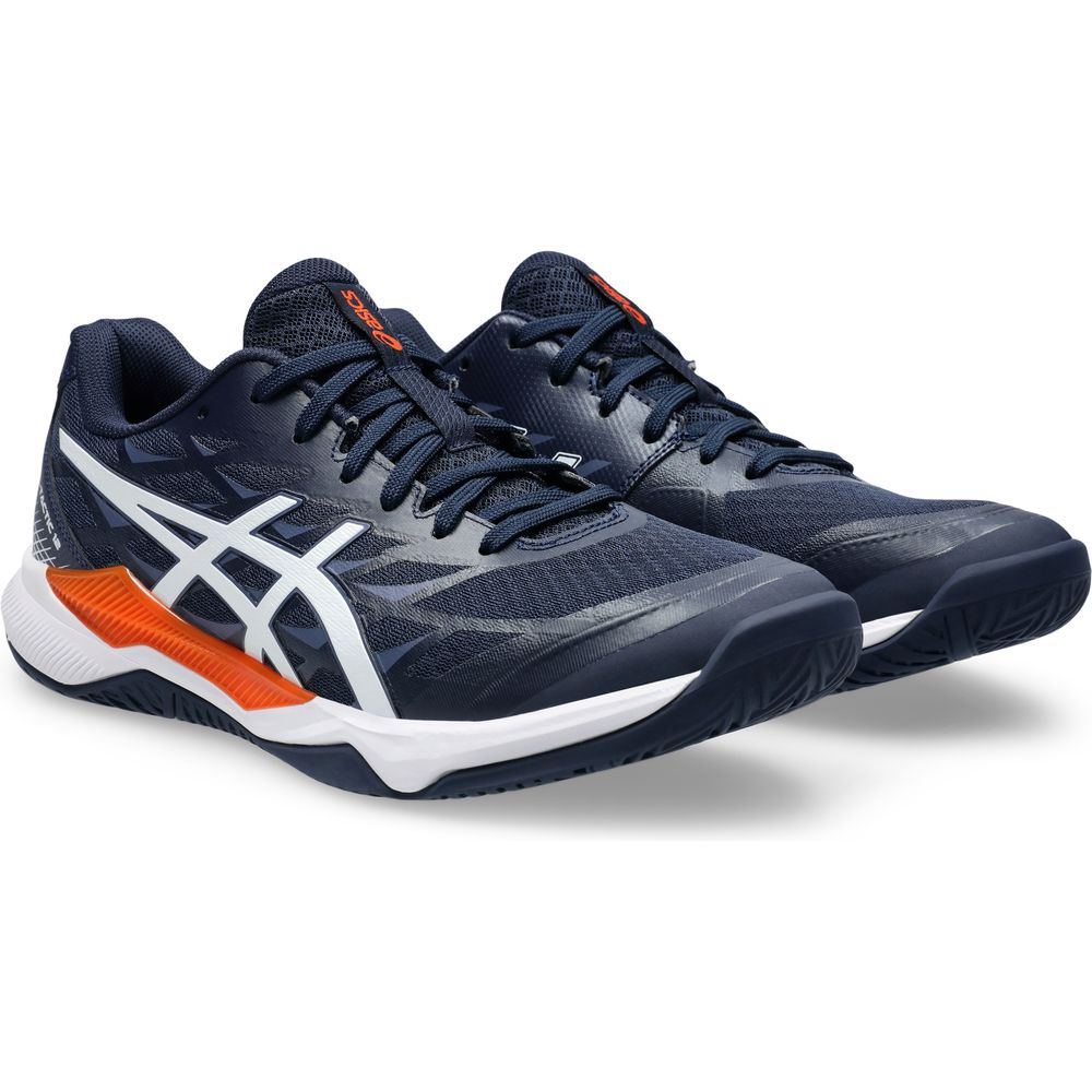 Asics Gel-tactic 12 Herren Laufschuh midnight white Produktbild 4