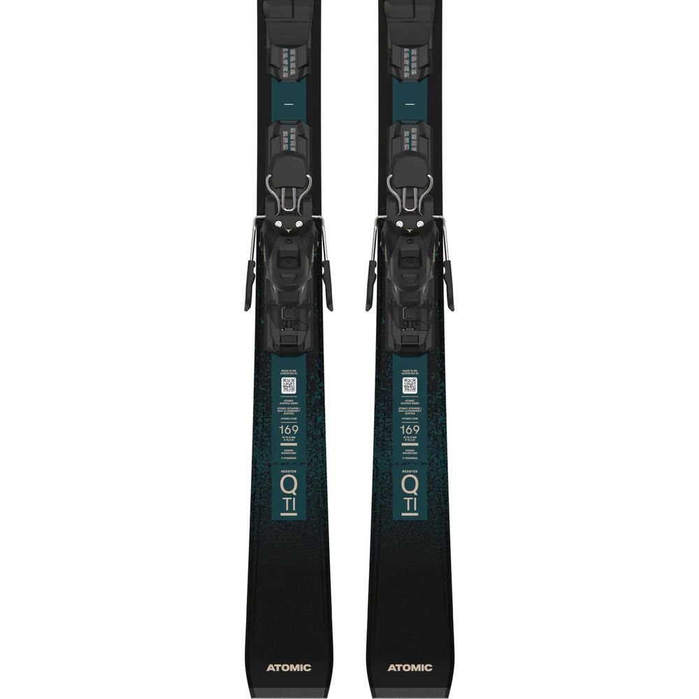 Atomic Redster Q Ti + M 10 GW Dark SL Alpin-Ski & Bindung dark-slate-black Produktbild 2