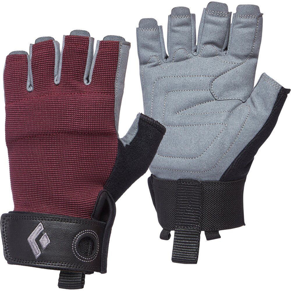 Black Diamond Handschuhe Crag Half-finger Kletterhandschuhe bordeaux Produktbild 0