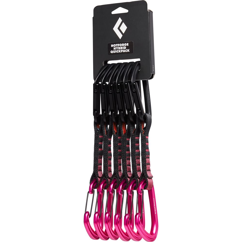 Black Diamond Hotforge Hybrid Quickpack 12cm 6er Express-Set ultra pink Produktbild 0
