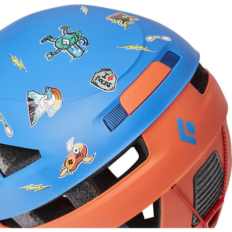 Black Diamond K Capitan Helmet Kinder Kletterhelm ultra blue persimmon Produktbild 1