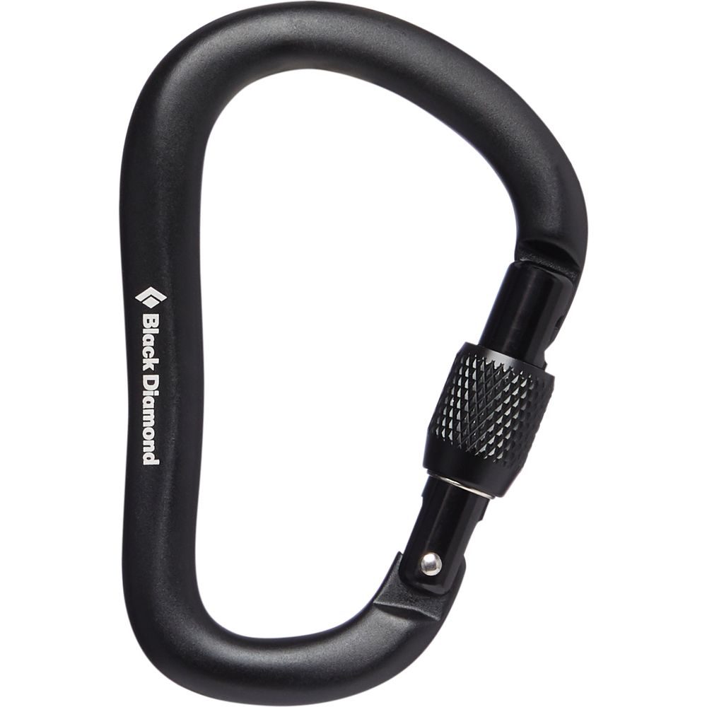 Black Diamond Rocklock Screwgate Schraubkarabiner black Produktbild 0
