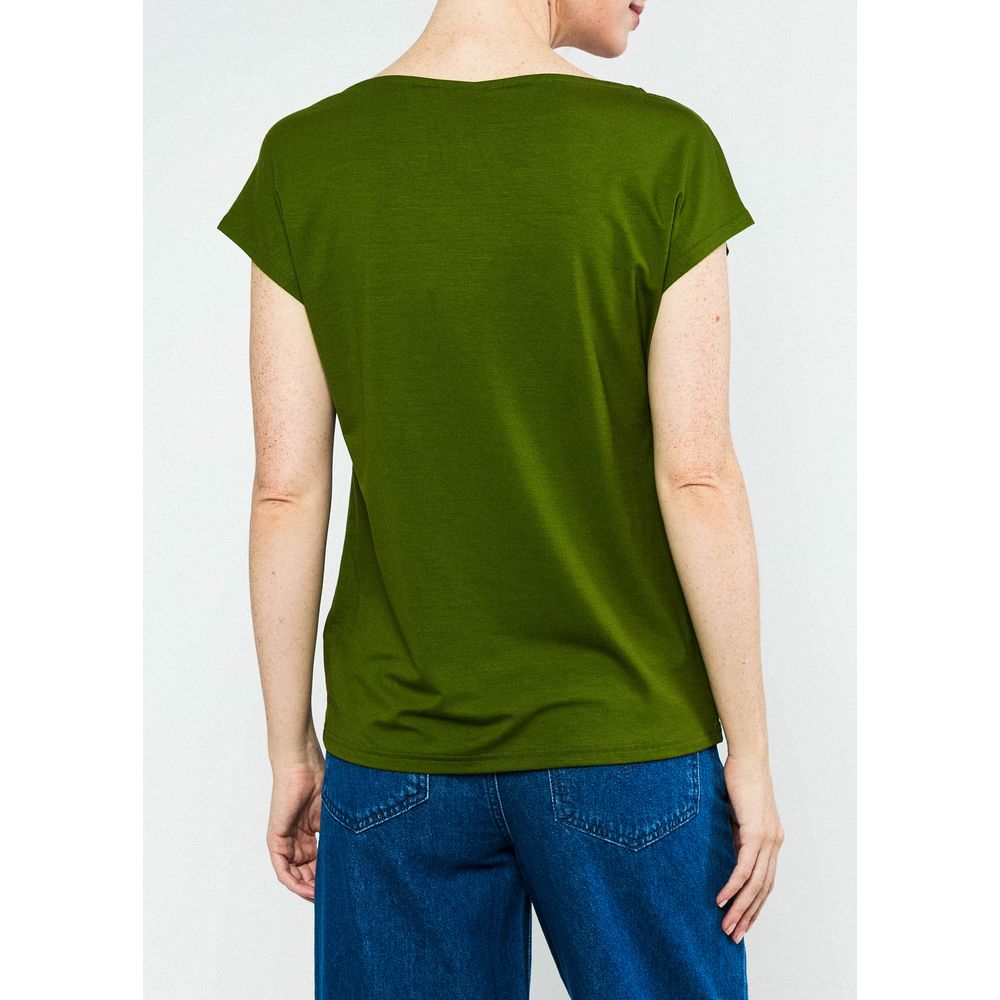 Blutsgeschwister Breezy Flowgirl Damen Shirt tropical-harmony-green Produktbild 2