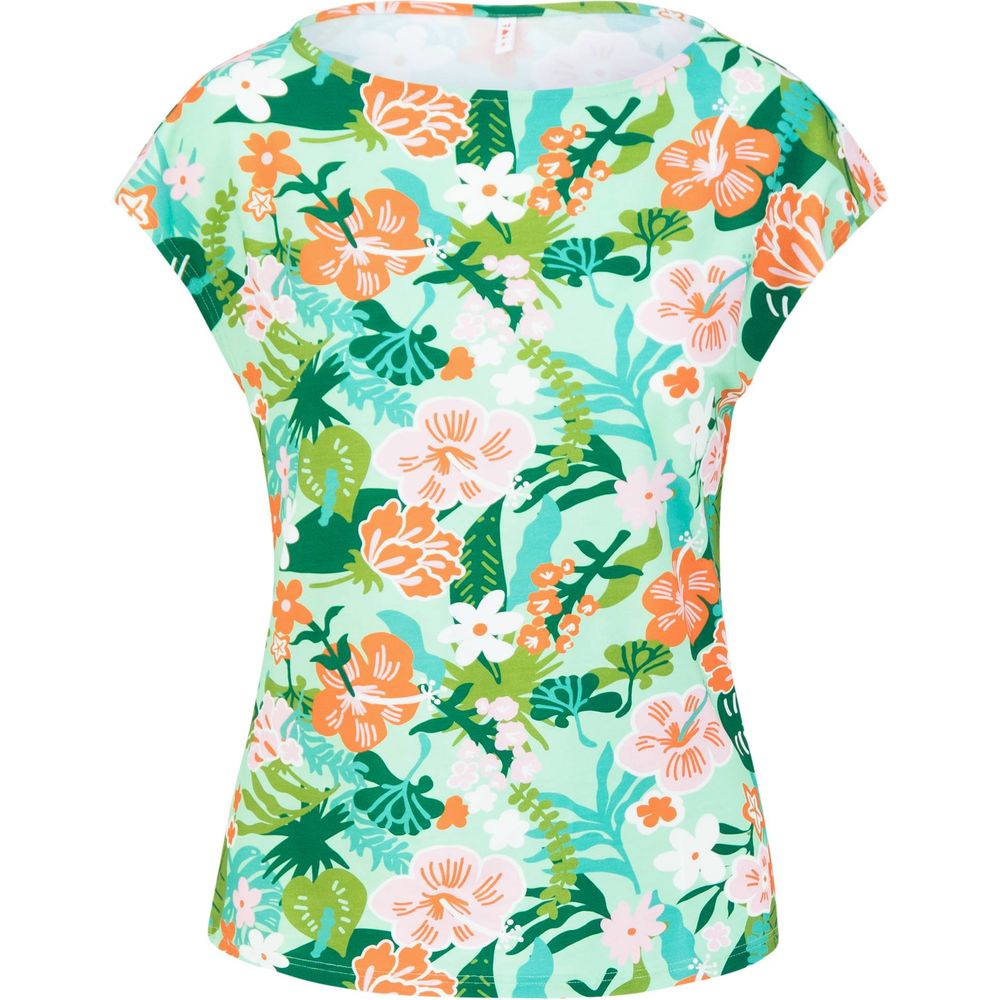 Blutsgeschwister Breezy Flowgirl Damen T-Shirt hibiscus feeling Produktbild 0