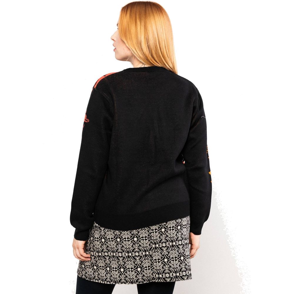 Blutsgeschwister Cosy Storyteller Damen Strickpullover golden-flower Produktbild 2