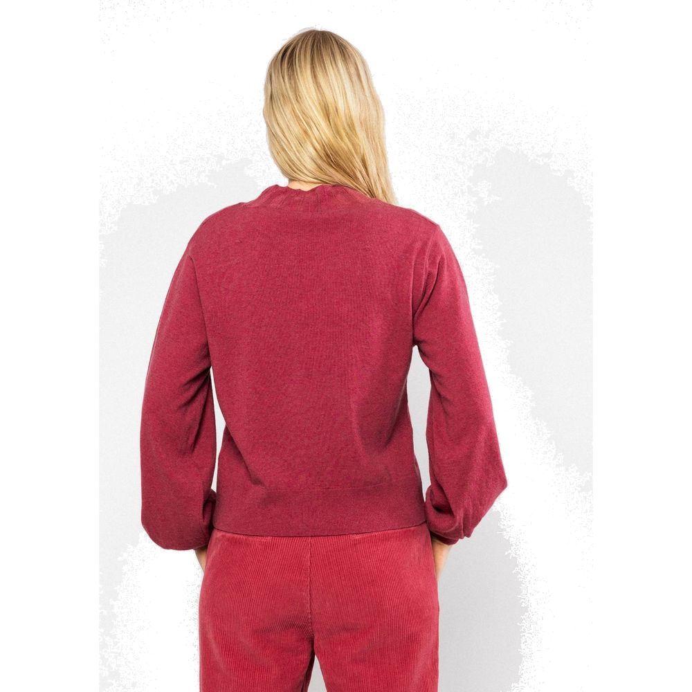 Blutsgeschwister Feeling Fancy Damen Wollpullover dusty-bloom-melange-pink Produktbild 3