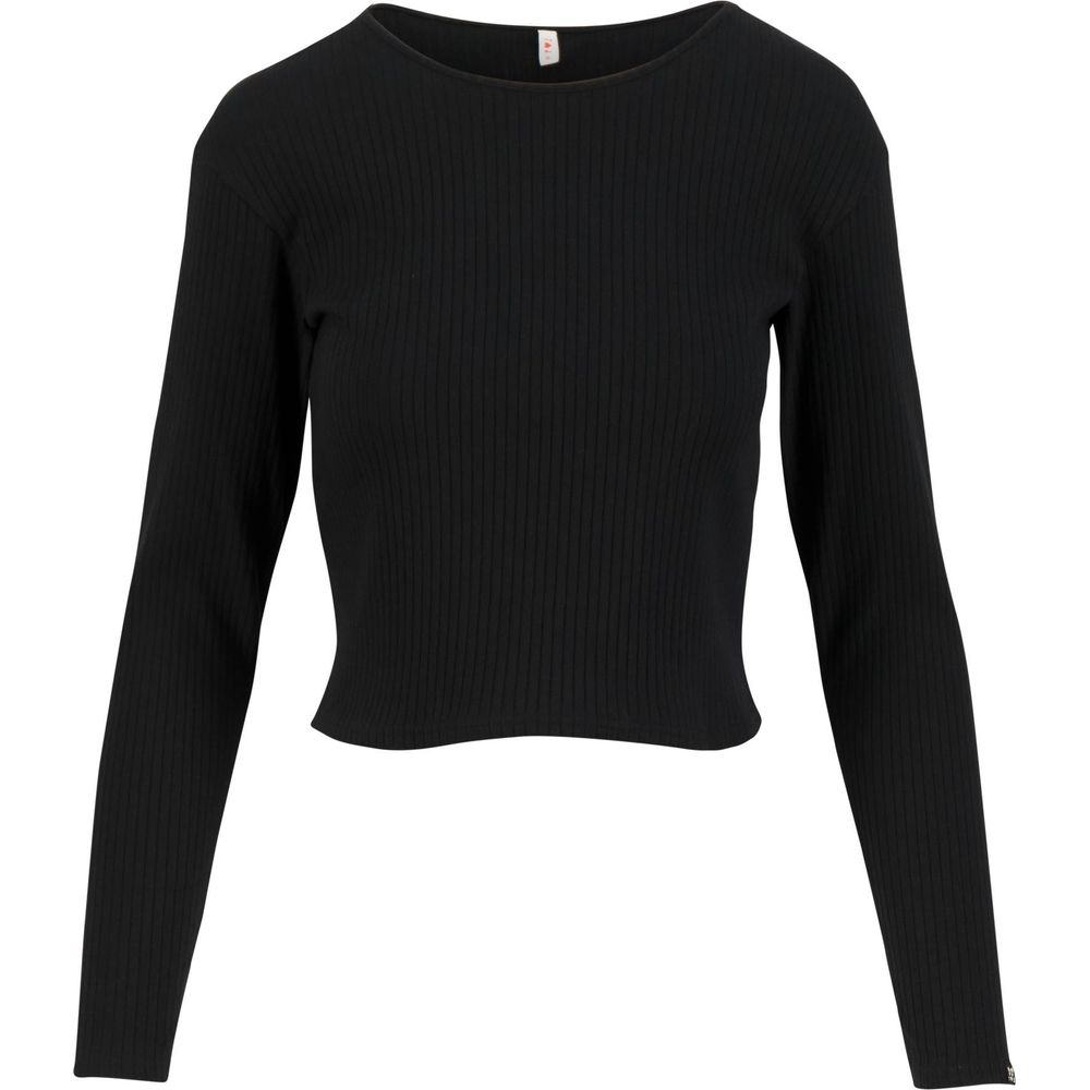 Blutsgeschwister Feels Like ME Damen Langarmshirt midnight dahlia black Produktbild 0