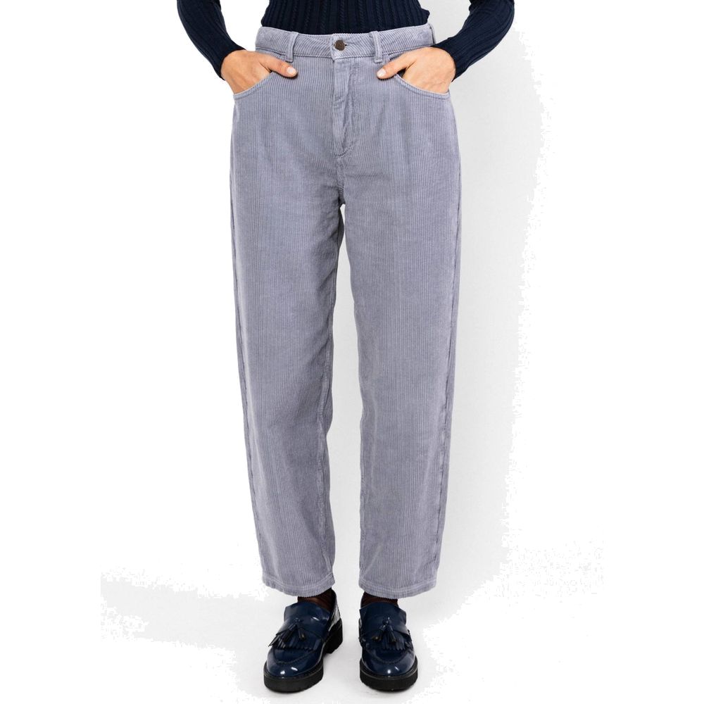 Blutsgeschwister High Waist Olotte Damen Cordhose morning-dawn-corduroy-blue Produktbild 3