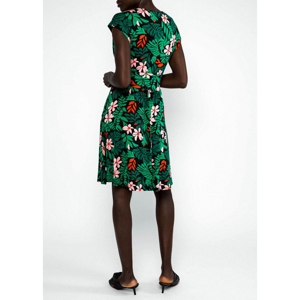 Blutsgeschwister La Vie Est Belle En Été Damen Kleid dreaming-under-palm-leaf Produktbild 2