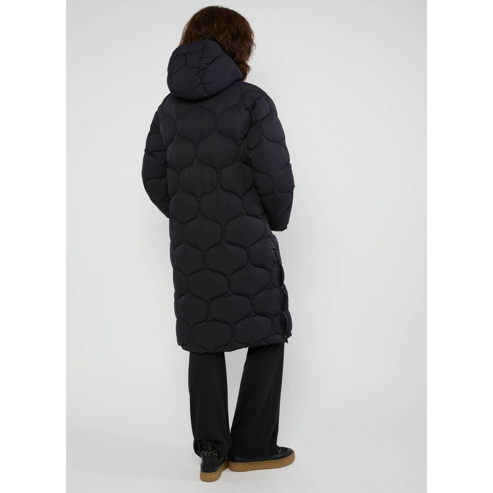 Blutsgeschwister NO Down Mister Damen Wintermantel falling into deep black Produktbild 2